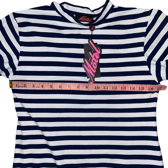 Motel • Revolve Mindy Bretton Stripe Bodycon Dress - Picture 7 of 9